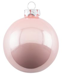 Gift Company Christbaumkugel 6cm Opal uni blush 