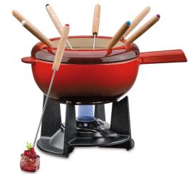Spring Fondue Set Saas Fee 