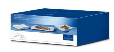 Villeroy & Boch Set piatti NewWave - Bianco