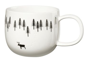 ASA Selection Joy Henkelbecher Snow Tracks L. 100mm, B. 100mm, H. 85mm 