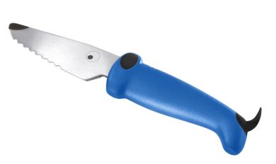 Kuhn Rikon Kinderkitchen® Messer Hund mit Zähnen blau 
