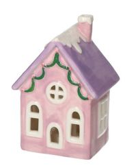 Gift Company Mignon LED Haus lila 