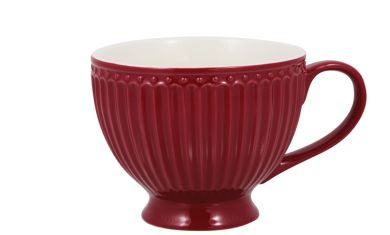 Greengate Teetasse Alice claret red 