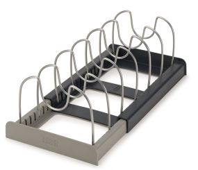 JosephJoseph DrawerStore Ausziehbarer Kochgeschirr Organizer Grau/Taube 