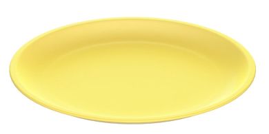 Magu Teller 24cm Natur-Design gelb 