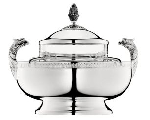 Christofle Kaviarservice Malmaison Versilberte 