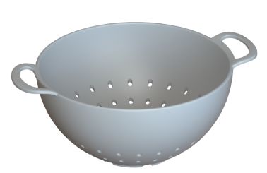Magu Seiher 15 cm Natur-Design silver 