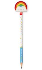 Legami Bleistift mit Radiergummi After Rain Comes The Rainbow 