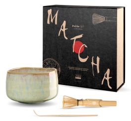 ASA Selection Matcha Set, Ishi Shiny Moribana, L. 240mm, B. 240mm, H. 90mm 
