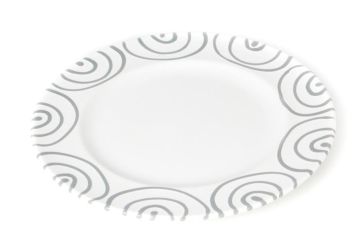 Gmundner Keramik Graugeflammt Teller/Dessert Gourmet 