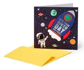 Legami Grußkarte klein Space 