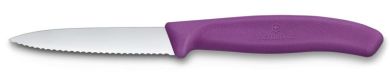 Victorinox Swiss Classic, Gemüsemesser, 8cm, Wellen, Mittelspitz, Violett 
