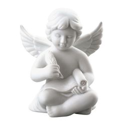 Rosenthal Selection Engel mit Schriftrolle Klein Weiss Matt 