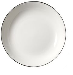 Dibbern Platin Lane Teller Tief 22,5 cm 