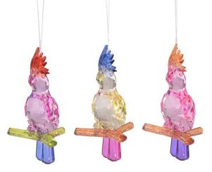 Gift Company Birds Kakadu 3fach sortiert mehrfarbig 