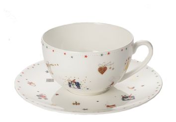 Dibbern Santa Claus Untertasse 0,11 L 