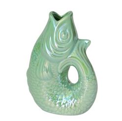Gift Company Monsieur Carafon Fisch Vase XS rainbow mint 0,2 L 