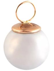 Meissen Anhänger Pearl Collection Pure White Rg 