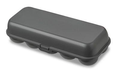 Koziol Eierbox Eggs To Go nature ash grey 