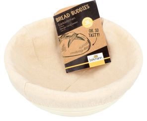 Birkmann Gärkörbchen rund Ø 20 cm mit Baumwoll-Bezug 