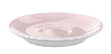 Dibbern Solid Color Puder Espresso Untertasse Classico 