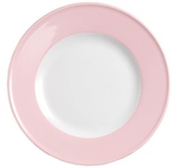 Dibbern Solid Color Puder Teller Flach 21 cm Fahne 