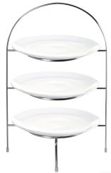 ASA Selection À Table Etagere 3-stufig für Essteller Metall 