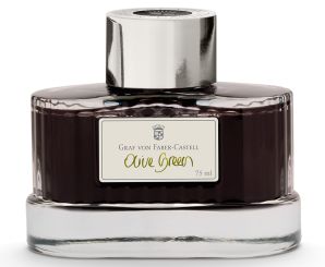 Graf von Faber-Castell Tintenglas GvFC olive green 75ml 
