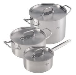 Kuhn Rikon Montreux Kochgeschirr Set 1,5 L/3 L/6 L 