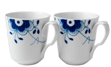 Royal Copenhagen Musselmalet Mega Blau Mug 2 Stk. 