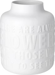 Räder Vase There are always flowers D:17cm H:21cm 