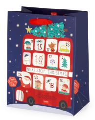 Legami Geschenktüte Medium Christmas Bus 