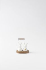 Räder Hasengruß Happy Easter 7x4,5x8cm 