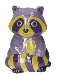 Gift Company Mignon Vase Waschbär lila 