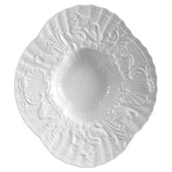 Meissen Gourmetteller tief Schwanendessin Weiß 29,5 cm 