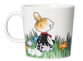 Arabia Moomin Becher 0,3L Little My and meadow 