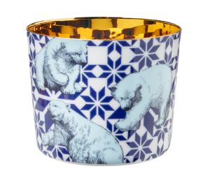 Sieger by Fürstenberg Champagnerbecher 1785 6112/1 Sip Of Gold The Polar Bears 