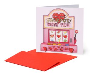 Legami Grußkarte klein Slot Machine 