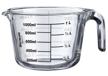 Westmark Messkanne Borosilikatglas 1 L 