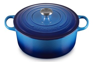 Le Creuset Bräter Rund Signature 28 cm Azure 