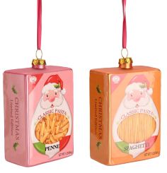 Gift Company Hänger Pasta 2fach sortiert rosa/orange 