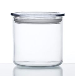 Simax Vorratsglas mit Kunststoffdeckel 0,4 L 