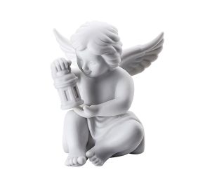 Rosenthal Selection Engel mit Laterne Klein Weiss Matt 