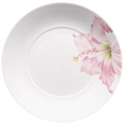 Meissen Vorspeise- Und Dessertteller, Form MEISSEN® Cosmopolitan , Giant Bloom , Hibiskus, Ø 22,5 Cm 