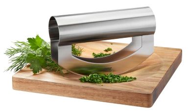 Gefu Set Wiegemesser Viavo Wiegemesserbrett 