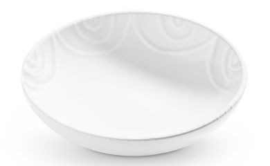 Gmundner Keramik Weißgeflammt, Schale ø 17Cm 