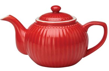 Teekanne Alice red 