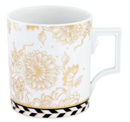 Meissen Henkelbecher, Form Berlin, Golden Onion Style, V 0,25 l 