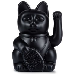 Donkey Winkekatze Lucky Cat Black 