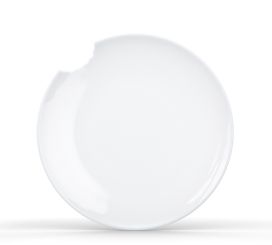 Fiftyeight Products Tellerchen 15 cm 2er Set weiß mit Biss 